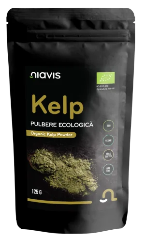 Kelp Pulbere ecologica, 125g, Niavis