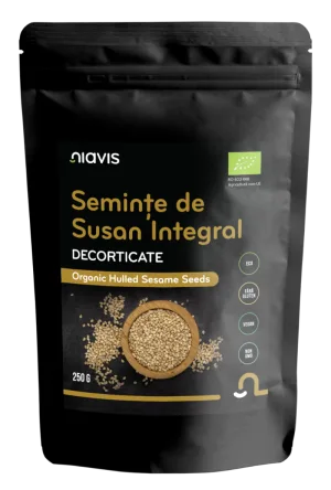 Seminte de susan integral ecologice, 250g, Niavis