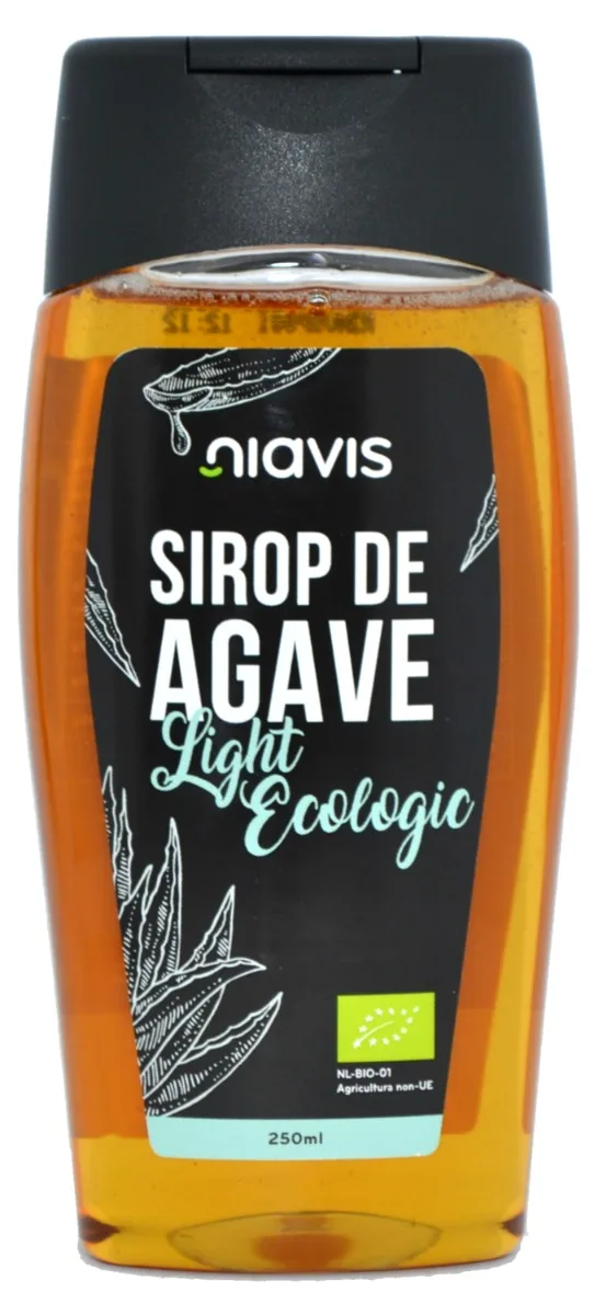 Sirop de agave light ecologic, 250g, Niavis — preț și oferte