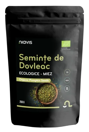 Seminte de dovleac ecologice, 250g, Niavis