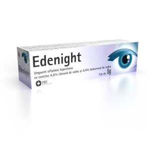 Unguent oftalmic Edenight, 5g, NTC
