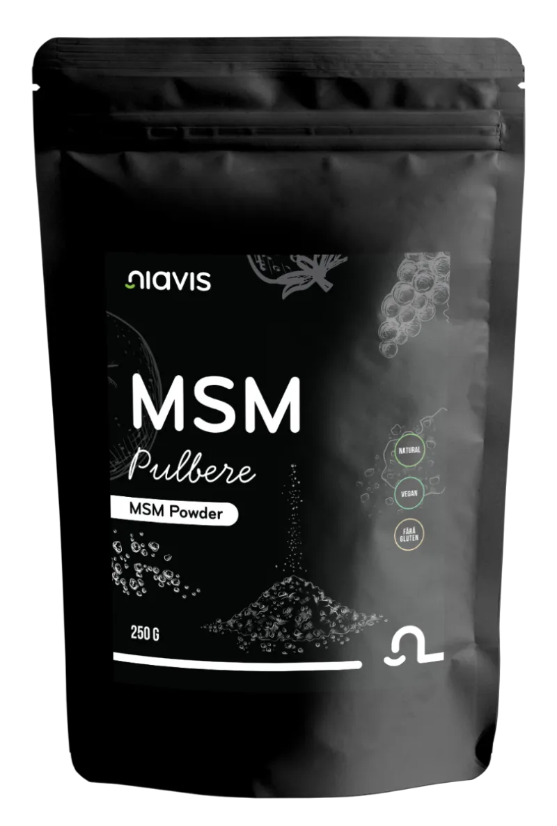 MSM Pulbere 100% naturala, 250g, Niavis — preț și oferte