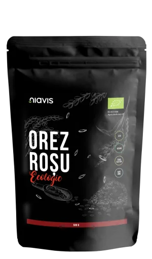 Orez rosu ecologic, 500g, Niavis