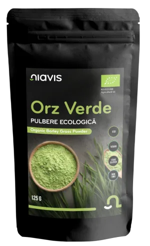 Orz verde Pulbere ecologica, 125g, Niavis