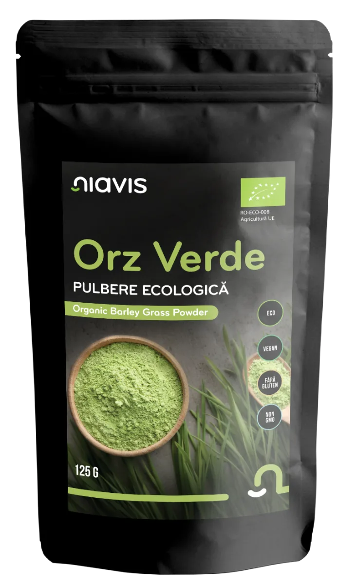 Orz verde Pulbere ecologica, 125g, Niavis — preț și oferte