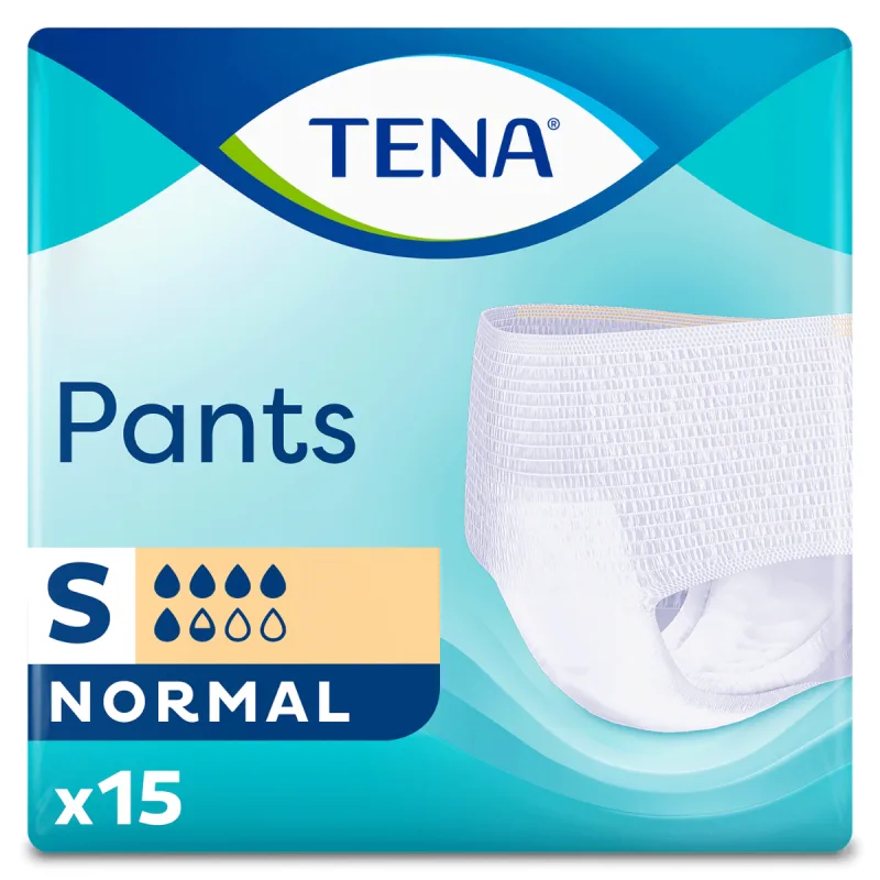 Scutece pentru adulti Pants Normal S, 15 bucati, Tena — preț și oferte