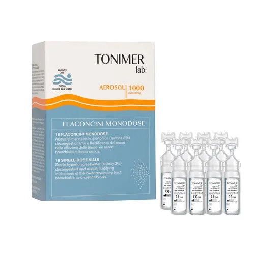 Aerosol Apa de mare sterila, 3ml x 18 flacoane, Tonimer Lab — preț și oferte