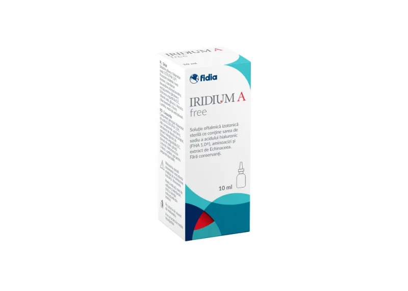 Solutie oftalmica Iridium A Free, 10ml, Fidia — preț și oferte