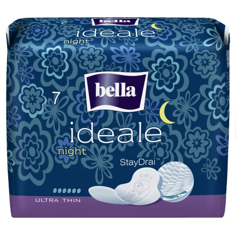Absorbante Ideale Ultra Stay Drai Night, 7 bucati, Bella — preț și oferte