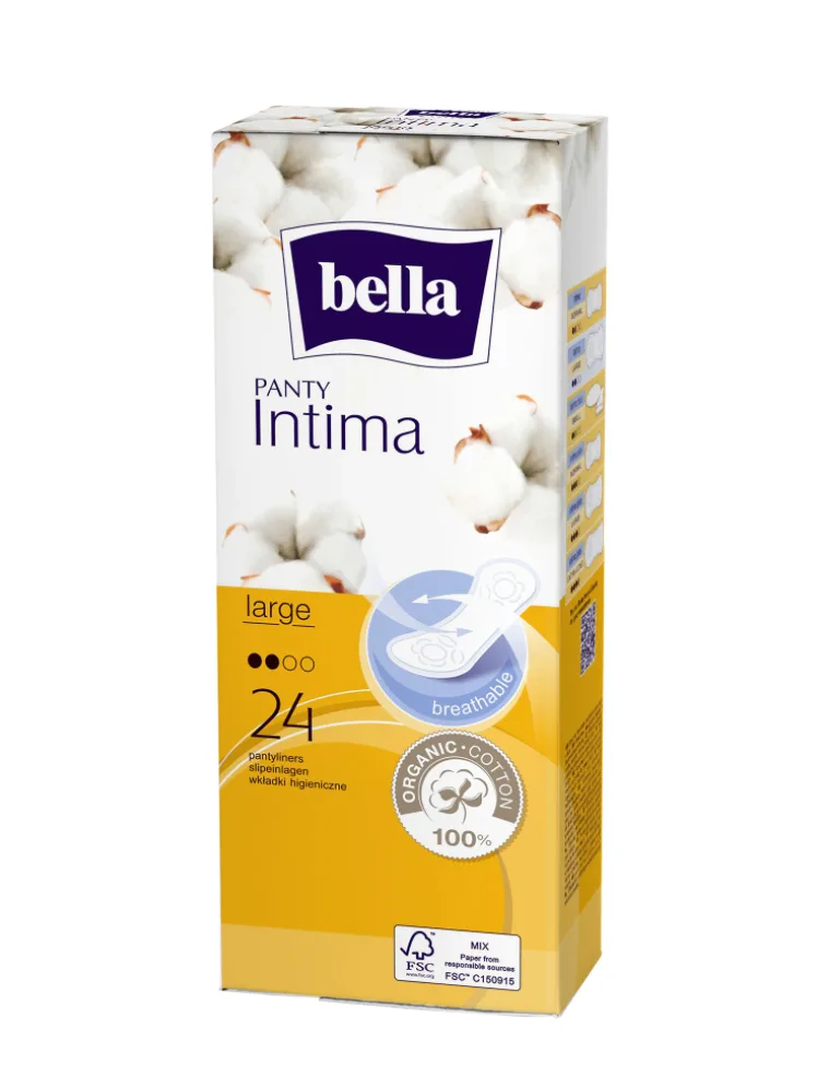 Absorbante zilnice Panty Intima Large, 24 bucati, Bella — preț și oferte