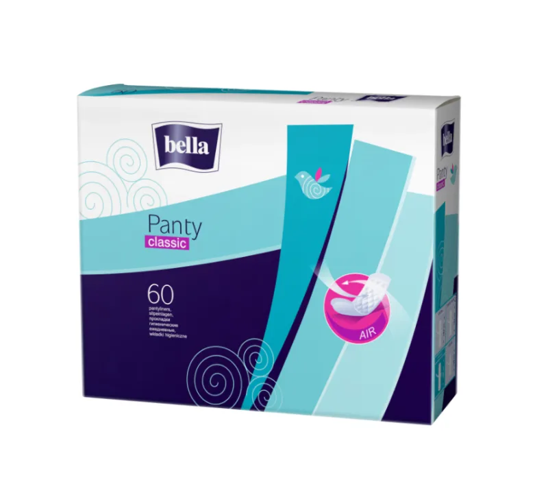 Absorbante zilnice Panty Classic, 60 bucati, Bella — preț și oferte