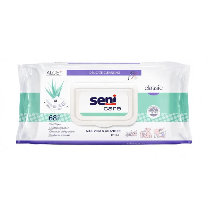 Servetele umede XL 20cm x 25cm, 52 bucati, Seni — preț și oferte