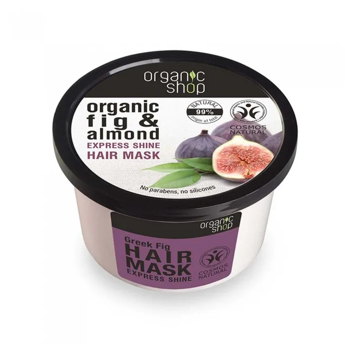 Masca de par Greek Fig, 250ml, Organic Shop — preț și oferte
