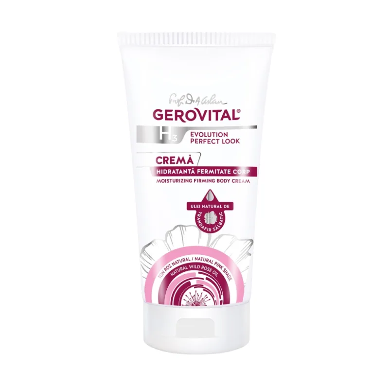 Crema hidratanta fermitate corp H3 Evolution Perfect Look, 200ml, Gerovital — preț și oferte