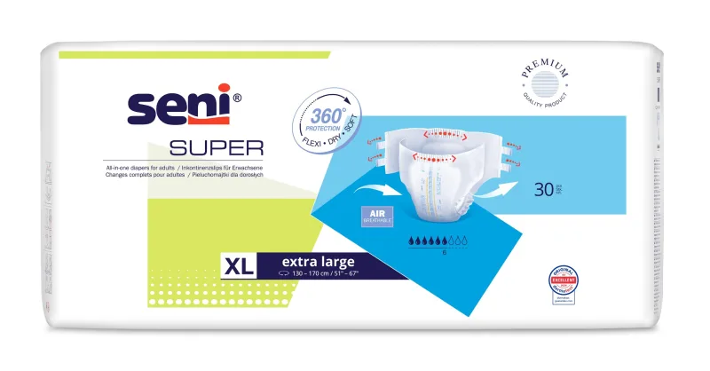Scutece Super pentru adulti XL, 30 bucati, Seni — preț și oferte