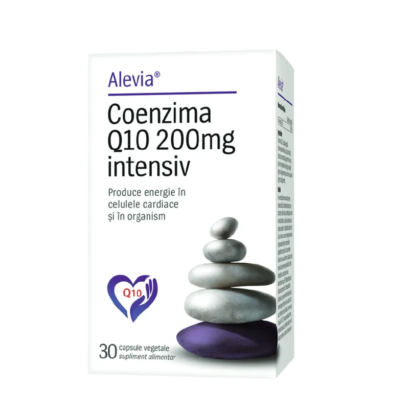 Coenzima Q10 Intensiv 200mg, 30 comprimate, Alevia — preț și oferte