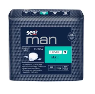 Absorbante pentru incontinenta Man Extra, 15 bucati, Seni — preț și oferte