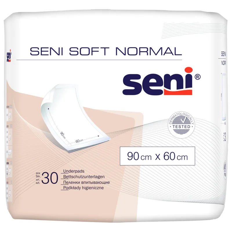 Protectii pentru pat Soft Normal 90cm x 60cm, 30 bucati, Seni — preț și oferte