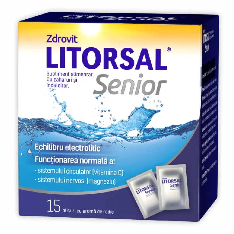 Litorsal Senior, 15 plicuri, Zdrovit — preț și oferte