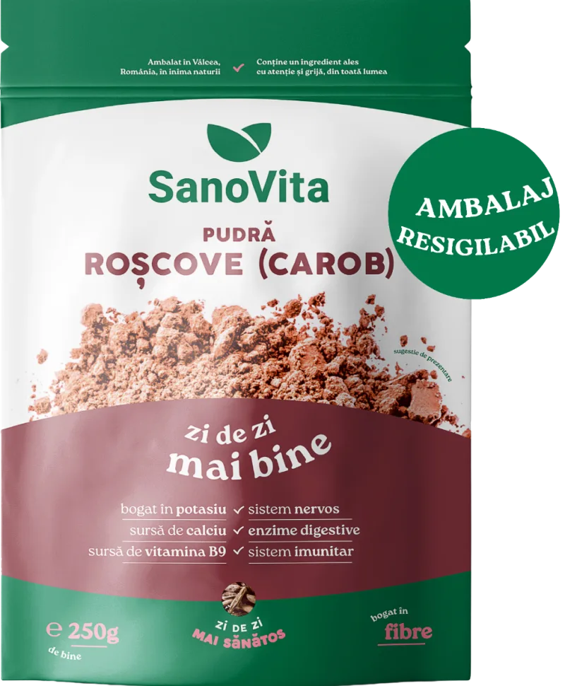 Pudra de roscove, 250g, SanoVita — preț și oferte