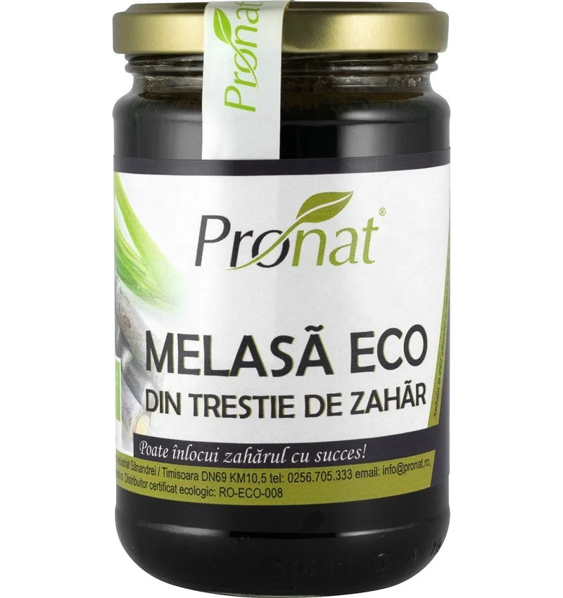 Melasa din trestie de zahar Bio, 400g, Pronat — preț și oferte