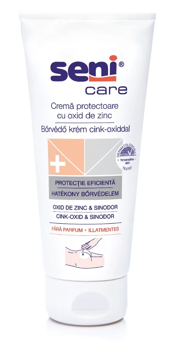 Crema pentru ingrijirea corpului cu oxid de zinc, 100ml, Seni — preț și oferte