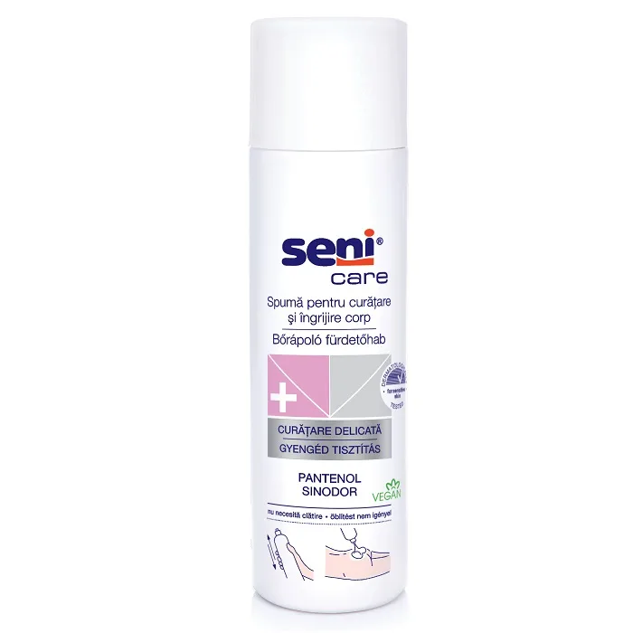 Spuma pentru curatare si ingrijirea pielii, 500ml, Seni — preț și oferte