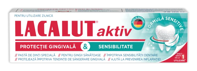 Pasta de dinti Protectie si Sensibilitate, 75ml, Lacalut — preț și oferte
