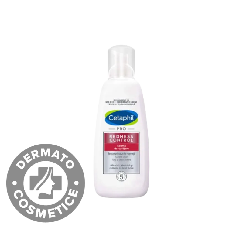 Spuma de curatare pentru fata Redness, 236ml, Cetaphil — preț și oferte