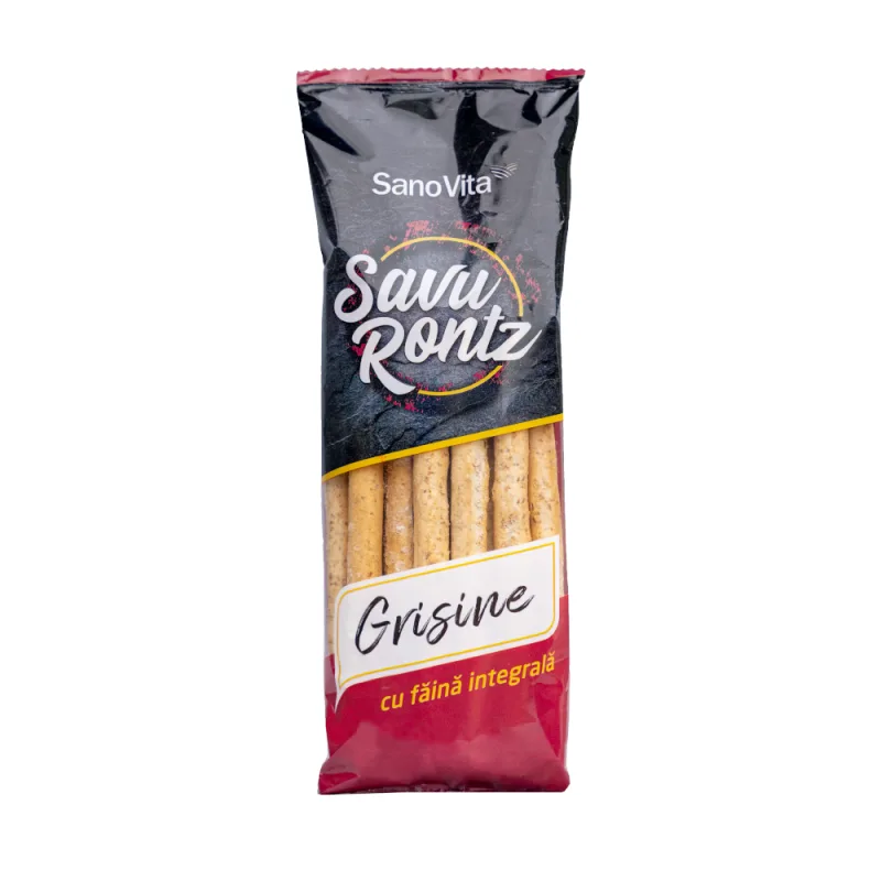 Grisine simple cu faina integrala, 50g, SanoVita — preț și oferte