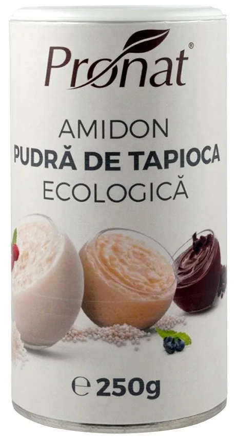 Amidon pudra de Tapioca Bio, 250g, Pronat — preț și oferte