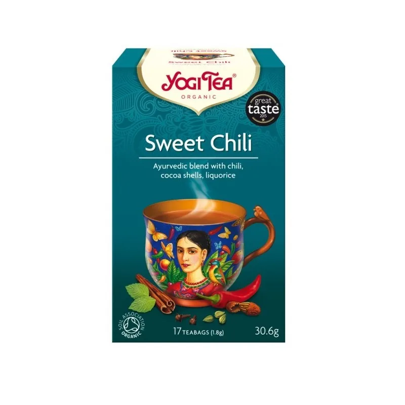 Ceai Sweet Chili, 17 plicuri, Yogi Tea — preț și oferte