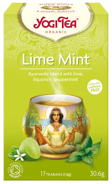 Ceai cu lamaie si menta, 17 plicuri, Yogi Tea — preț și oferte