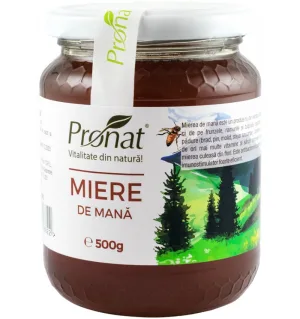 Miere de mana Bio, 500g, Pronat