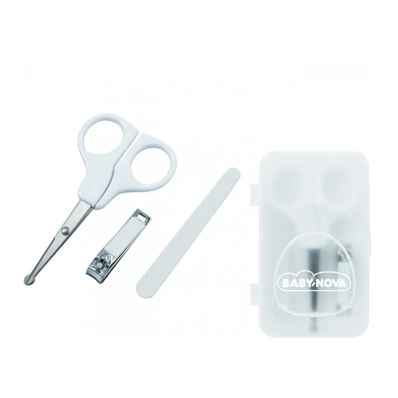 Set pentru ingrijire unghii + cutie pentru depozitare, 1 bucata, Baby Nova — preț și oferte