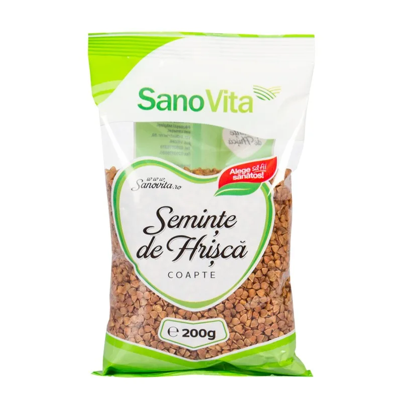 Seminte de hrisca, 200g, SanoVita — preț și oferte