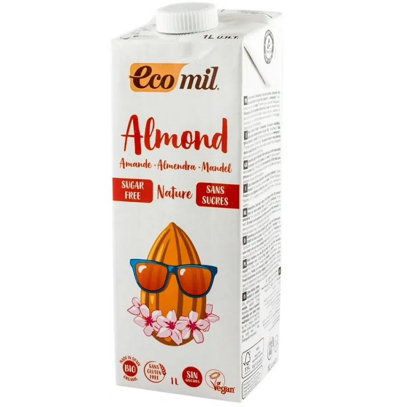 Bautura vegetala din migdale fara zahar, 1l, Nutriops — preț și oferte