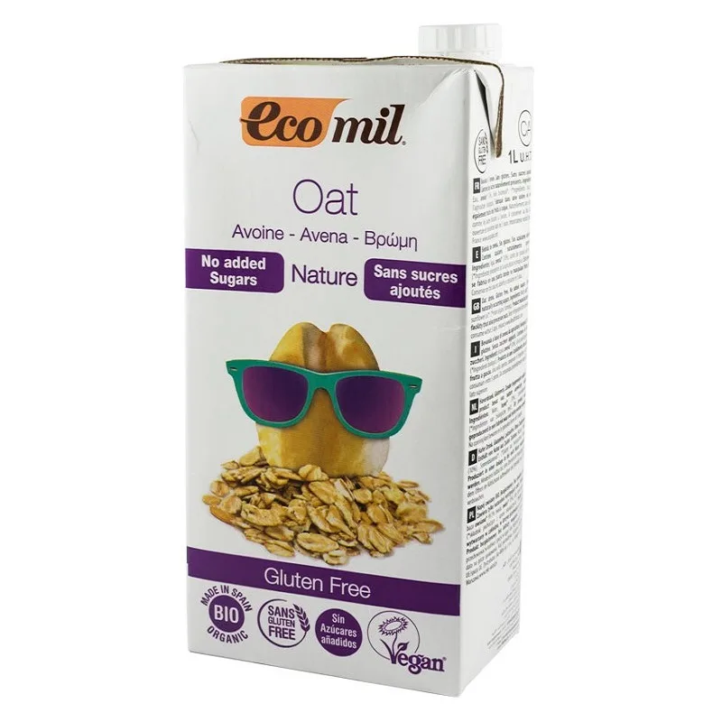 Bautura vegetala din ovaz, fara zahar si gluten, 1l, Nutriops — preț și oferte