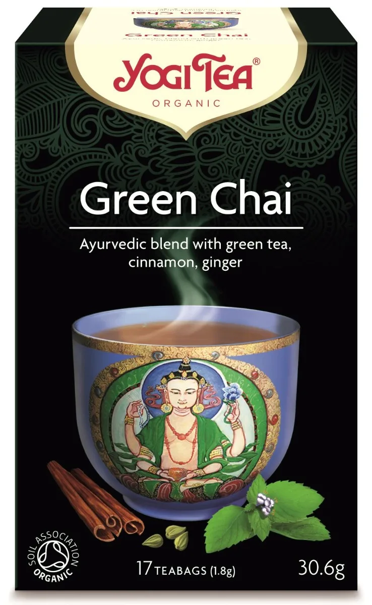 Ceai verde, 17 pliculete, Yogi Tea — preț și oferte