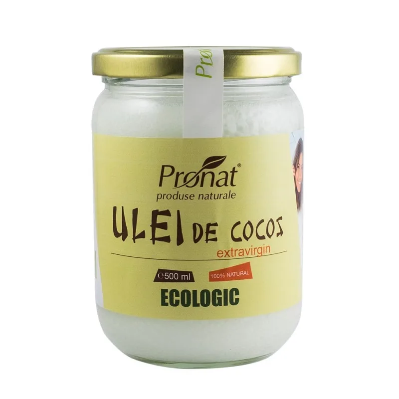 Ulei de cocos Bio, 500ml, Pronat — preț și oferte