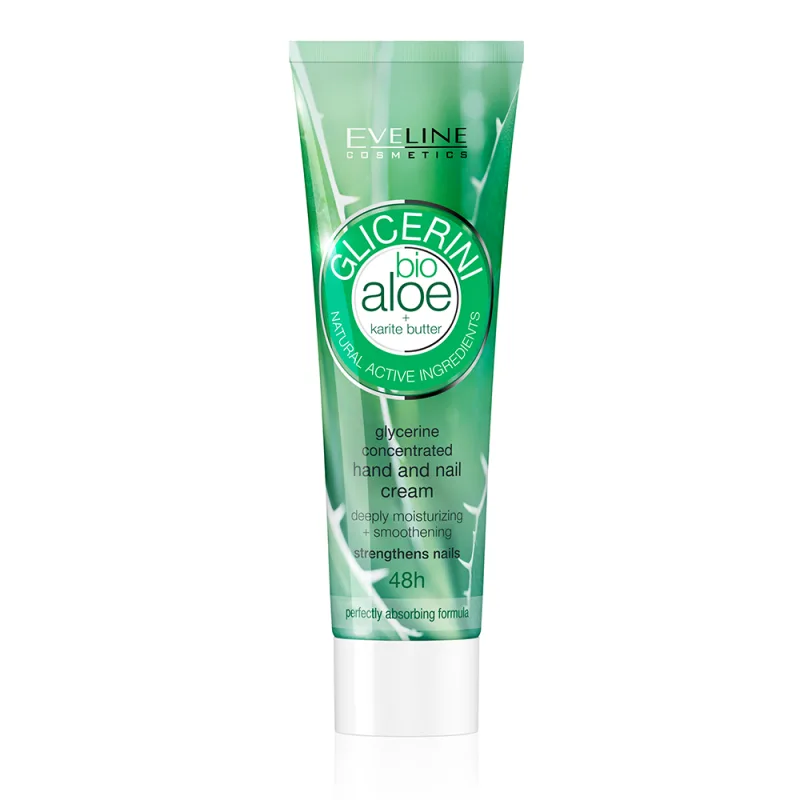 Crema de maini cu glicerina si aloe vera, 100ml, Eveline Cosmetics — preț și oferte