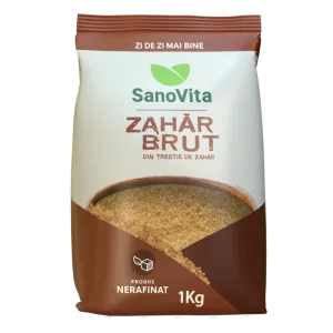 Zahar brut din trestie de zahar, 1kg, SanoVita