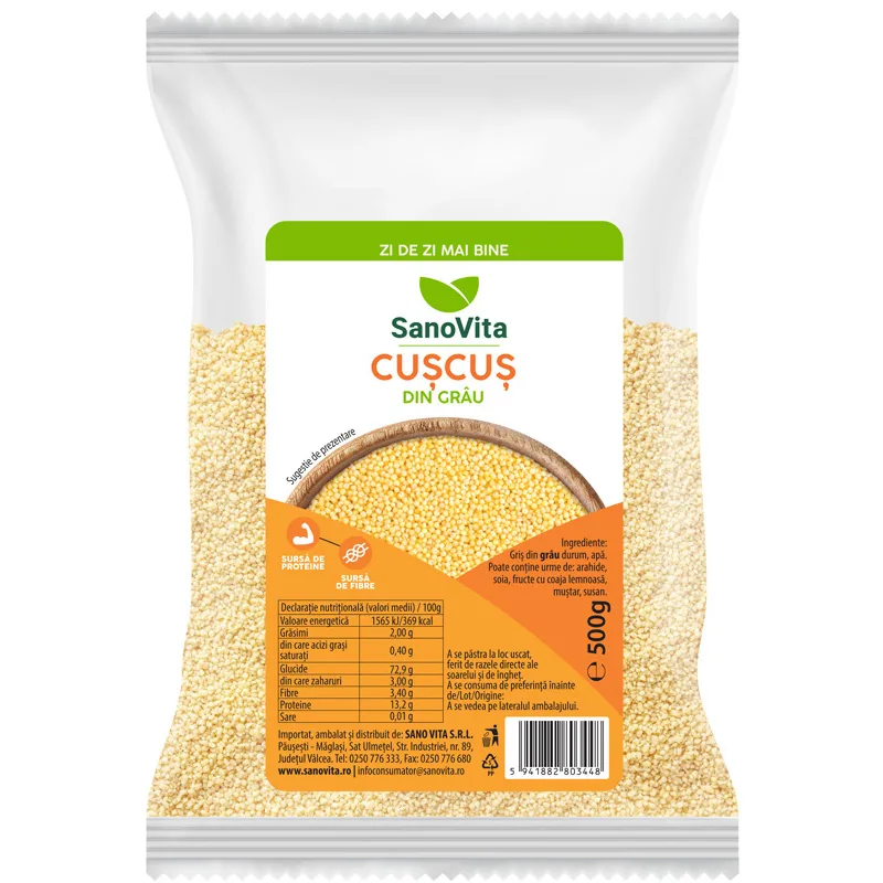 Cus-cus, 500g, SanoVita — preț și oferte