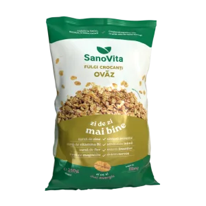 Fulgi de ovaz, 250g, SanoVita