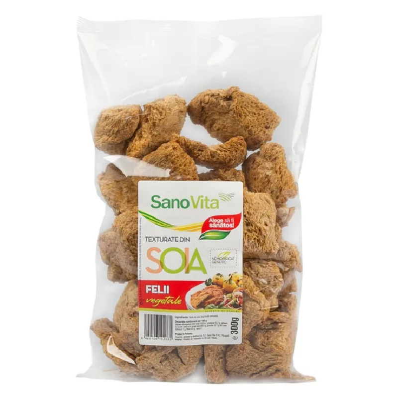 Felii texturate din soia, 300g, SanoVita — preț și oferte