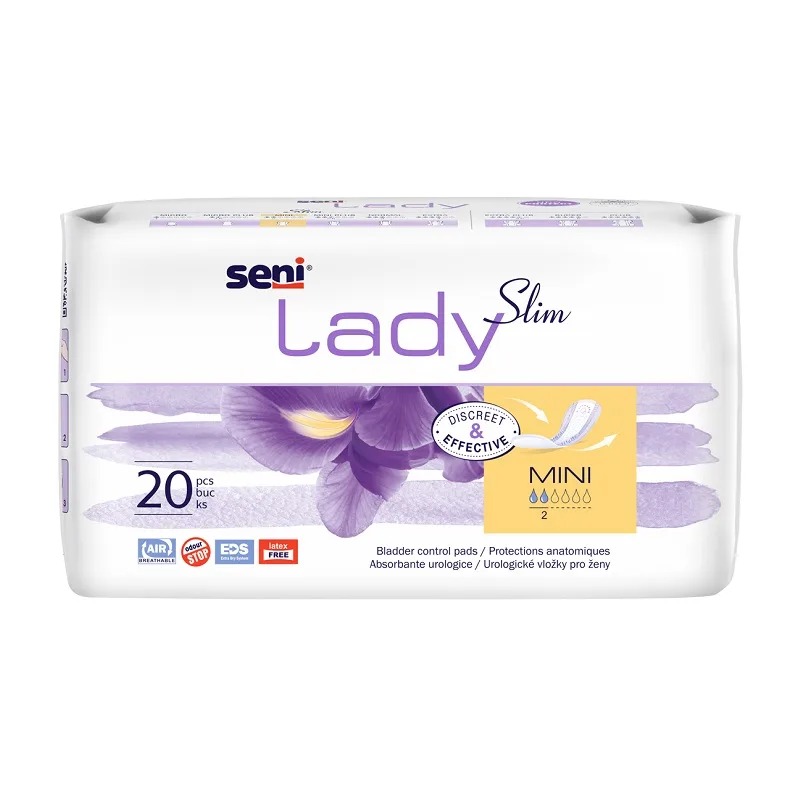 Absorbante pentru incontinenta Lady Mini, 20 bucati, Seni — preț și oferte