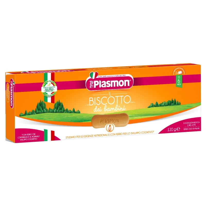 Biscuiti cu mini cereale, 120g, Plasmon — preț și oferte