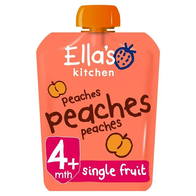 Piure bio de piersica, 70g, Ella's Kitchen — preț și oferte