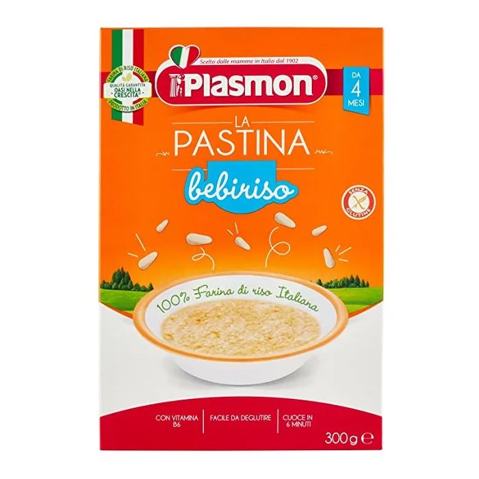 Paste fara gluten Bebiriso 4 luni+, 300g, Plasmon — preț și oferte