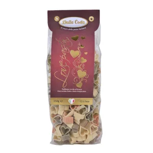 Paste cu rosii si spanac Love, 250g, Dalla Costa